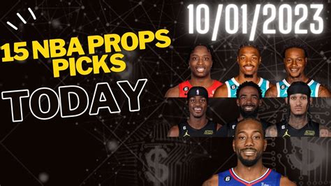 nba player prop bets today|NBA Props: Player And Team Pro Basketball Prop .